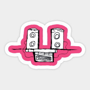 Stereo Typed Sticker